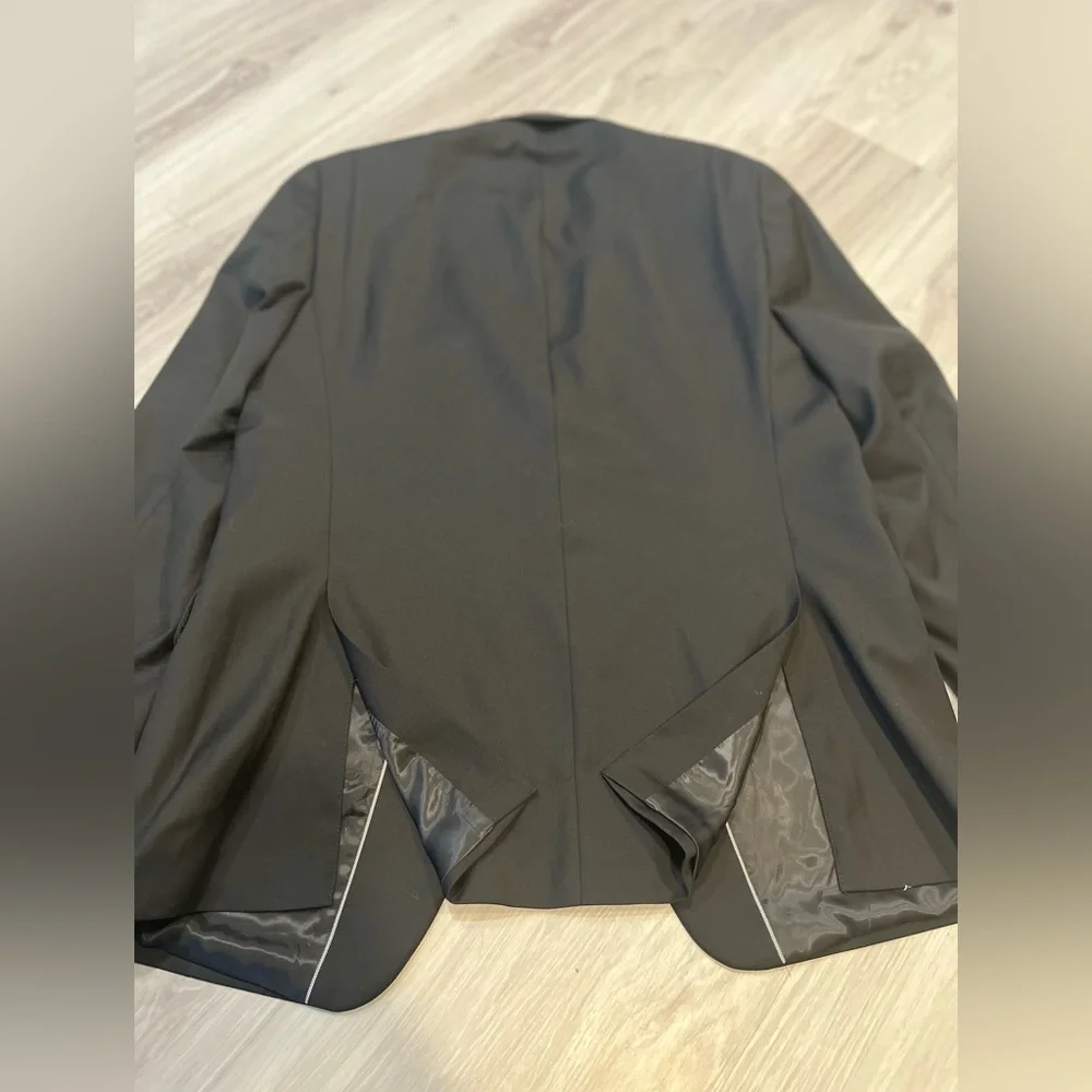 MICHAEL KORS‎ 100%wool Men's Black Blazer